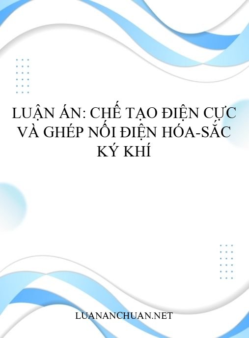 Luận án: Chế tạo điện cực và ghép nối điện hóa-sắc ký khí