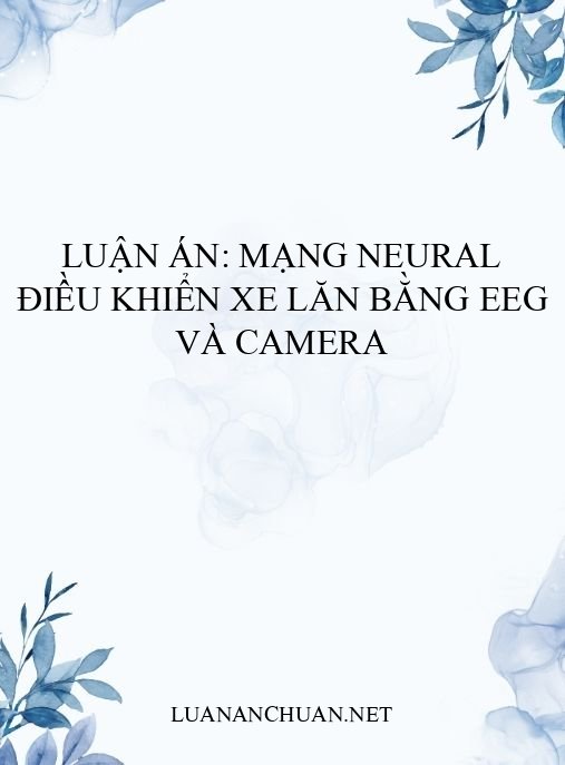 Luận án: Mạng neural điều khiển xe lăn bằng EEG và camera
